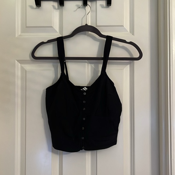 Abercrombie Black Tank Top - Picture 1 of 5